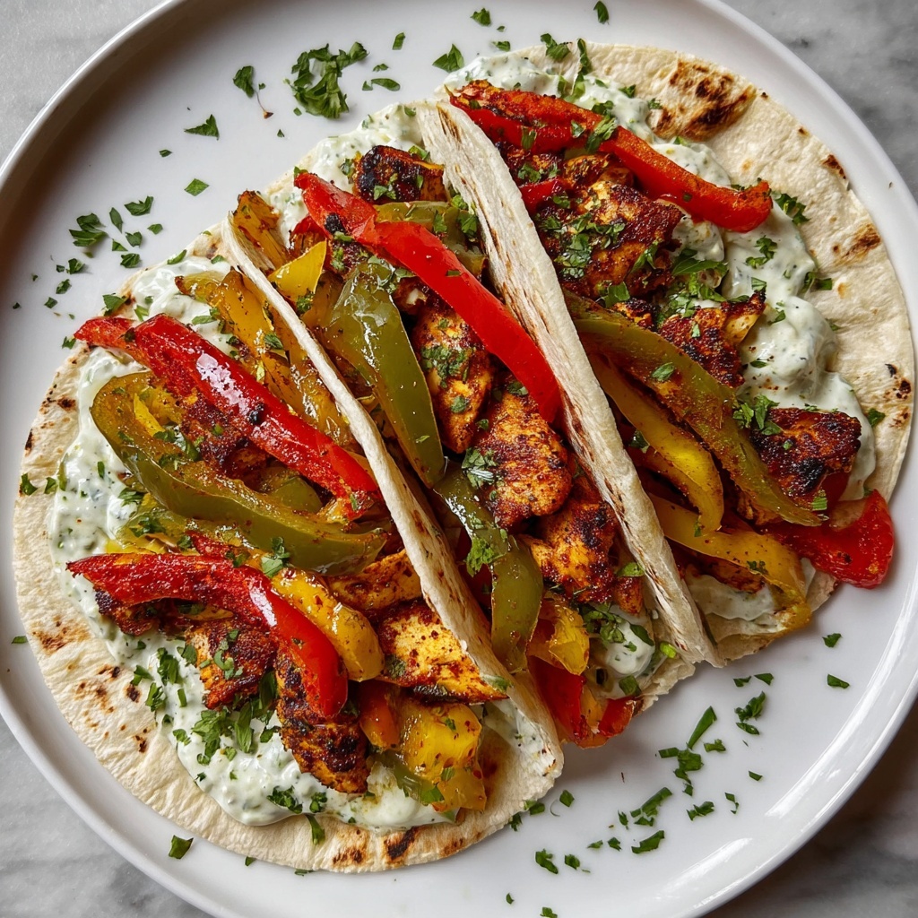 Spicy Grilled Chicken Fajitas Recipe - Recipe Image