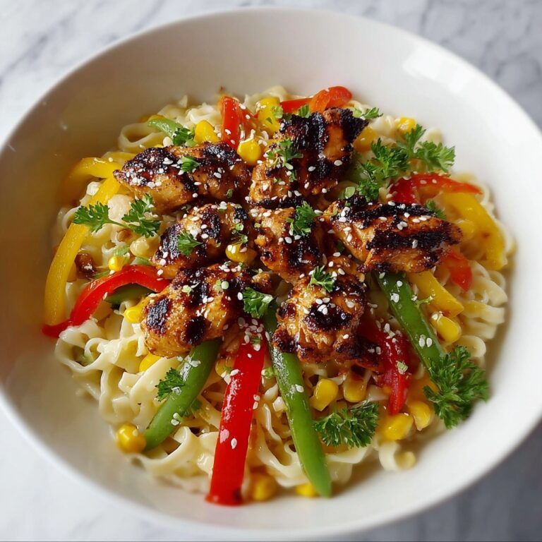 Honey Pepper Chicken Pasta Recipe