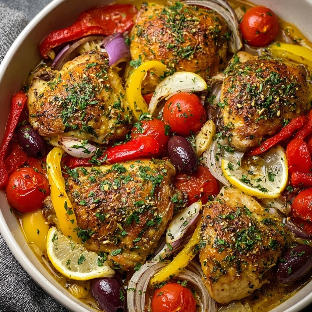Mediterranean Chicken Skillet Recipe - Recipe Image