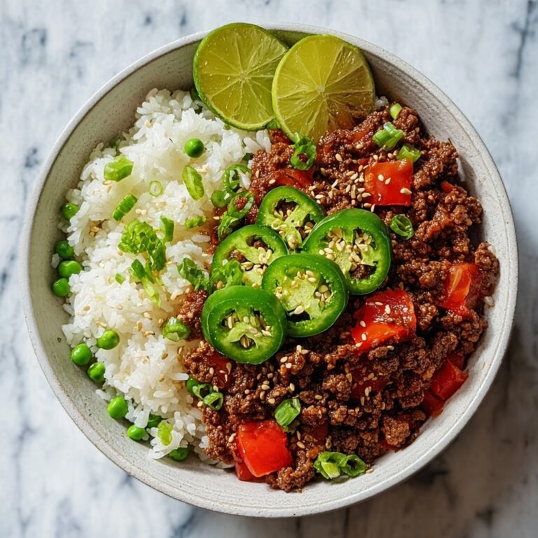 Ground Beef Hot Honey Bowl Recipe