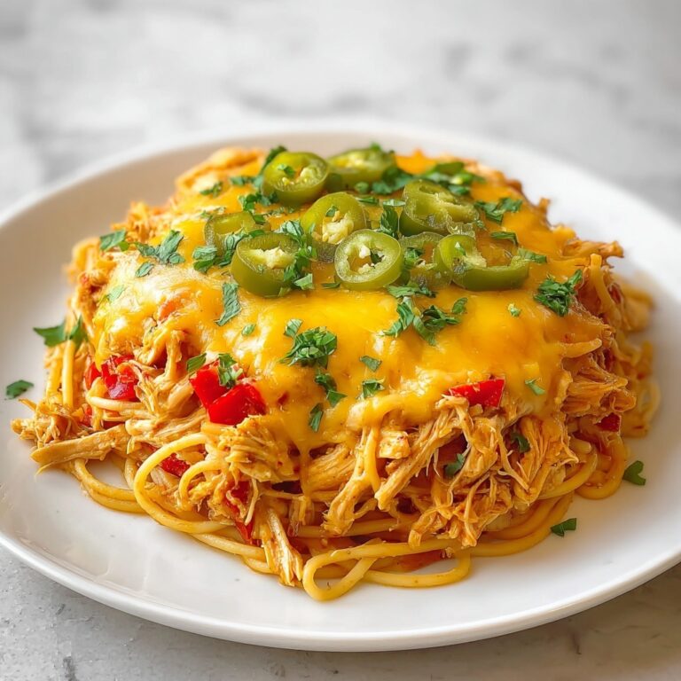 Spicy Southern Chicken Spaghetti Casserole Recipe