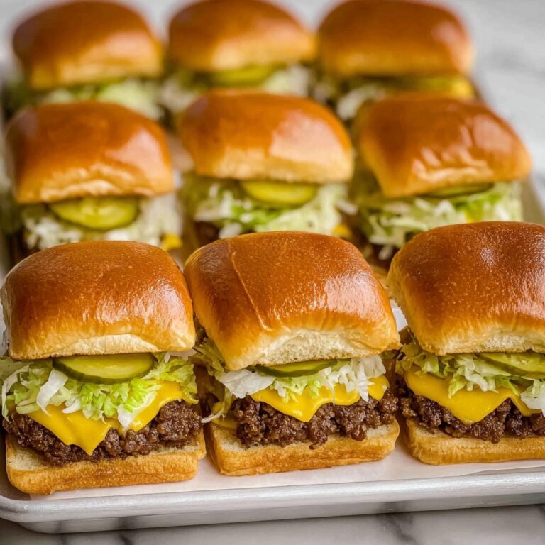 Copycat Big Mac Sliders Recipe