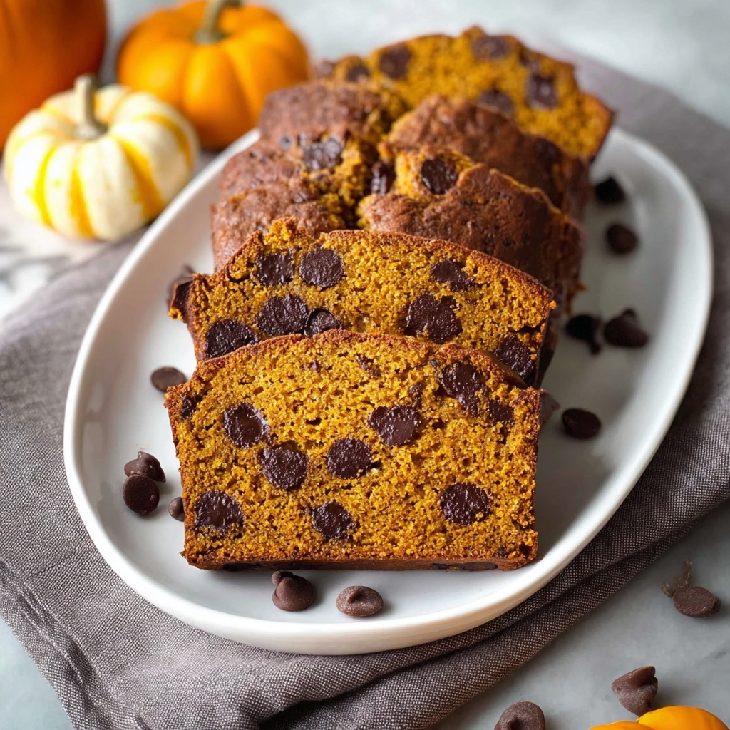 Chocolate Chip Pumpkin Bread Recipe - Recipe Image