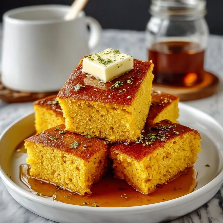 Honey Butter Cornbread Recipe
