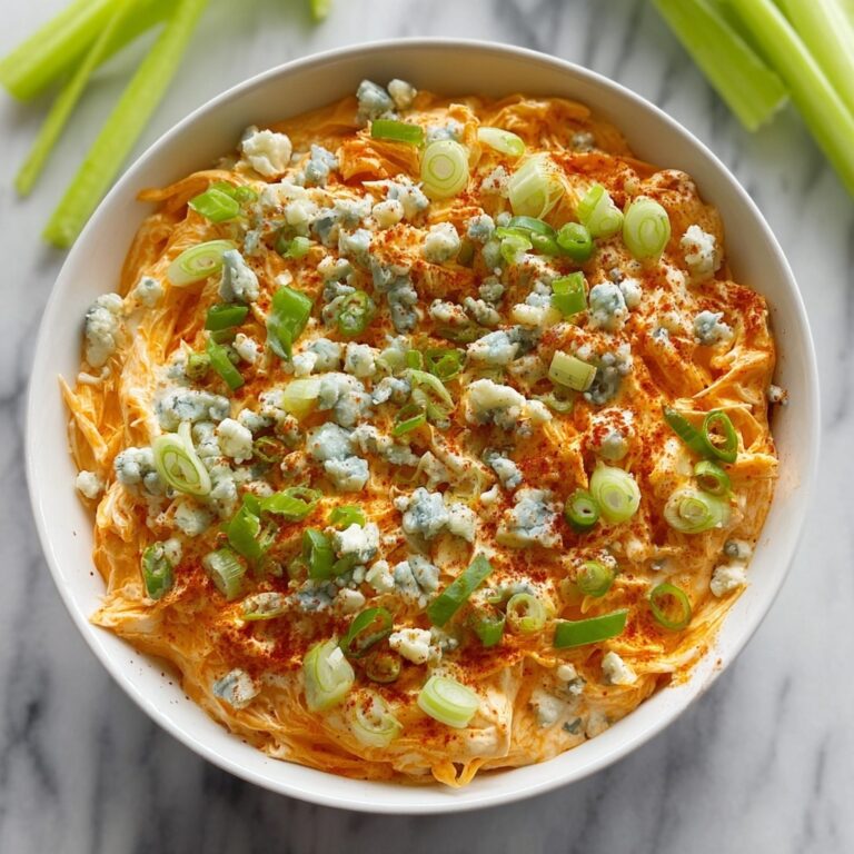 Healthy High-Protein Buffalo Chicken Dip Recipe