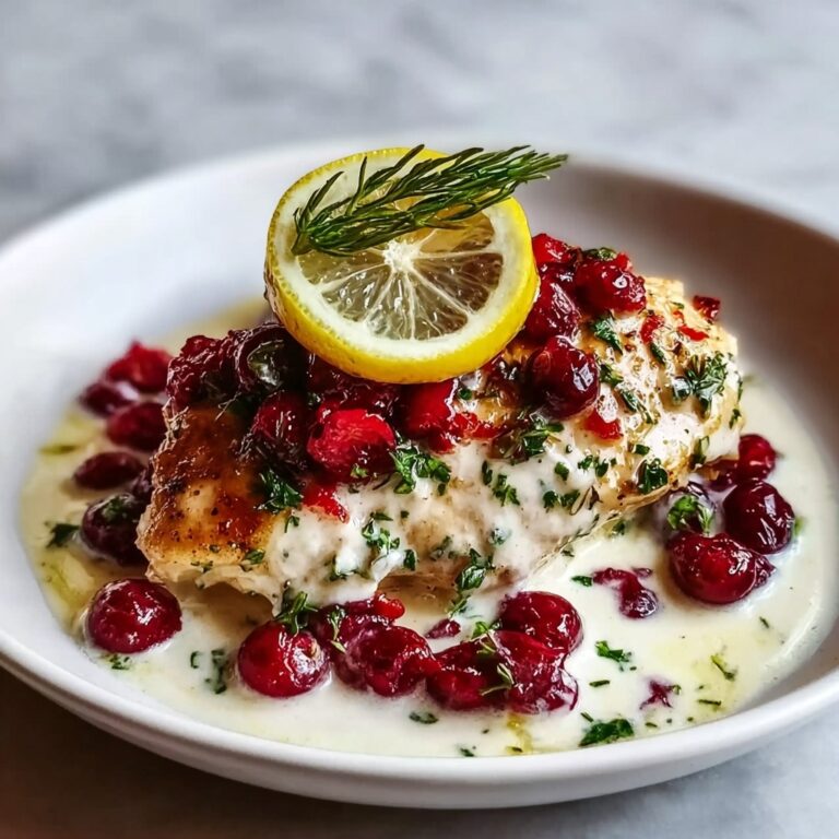 Honey Cranberry Chicken Bake with Ricotta Cheese Recipe