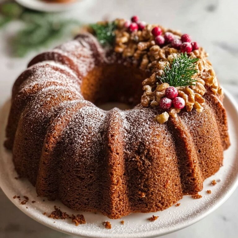 Christmas Gingerbread Cake with Cream Cheese Frosting Recipe