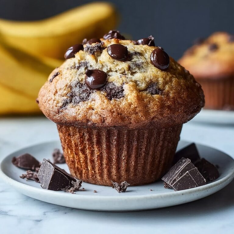 Choco-Banana Delight Muffins Recipe
