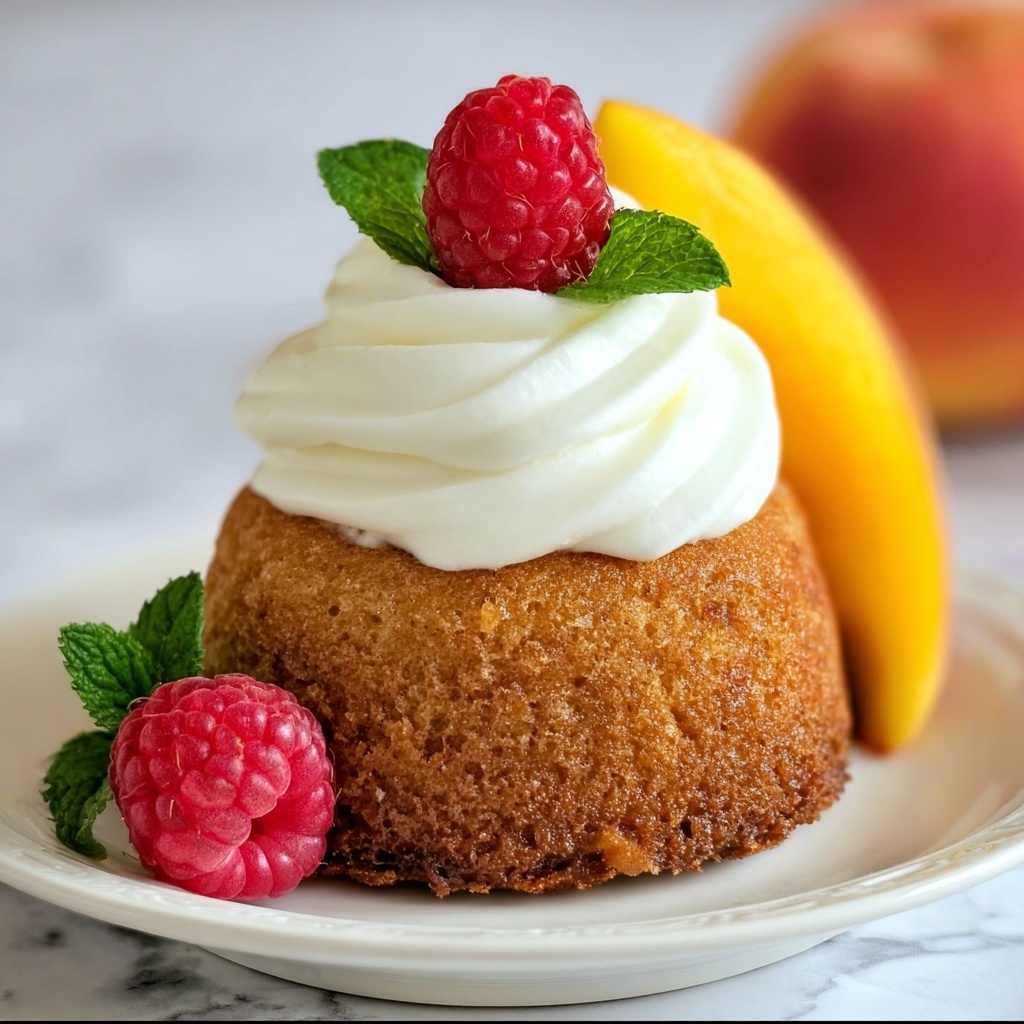Mini Peach Upside Down Cakes Recipe - Recipe Image