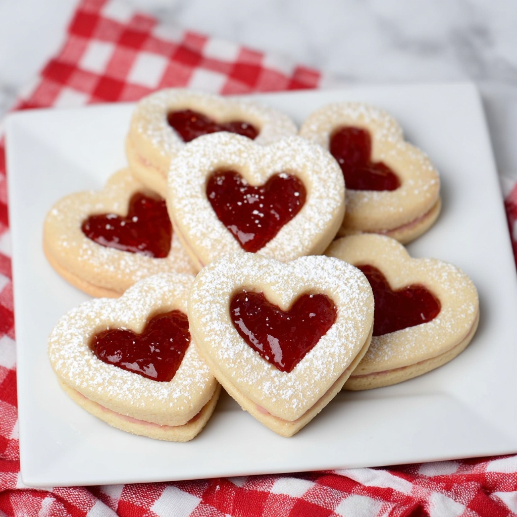 Heart Jam Cookies Recipe - Recipe Image