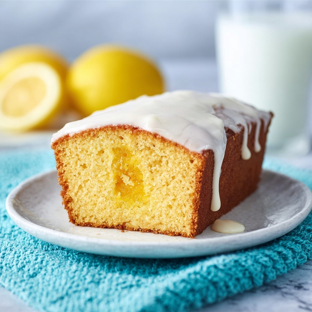 Lemon Cream Cheese Swirl Cake Recipe - Recipe Image