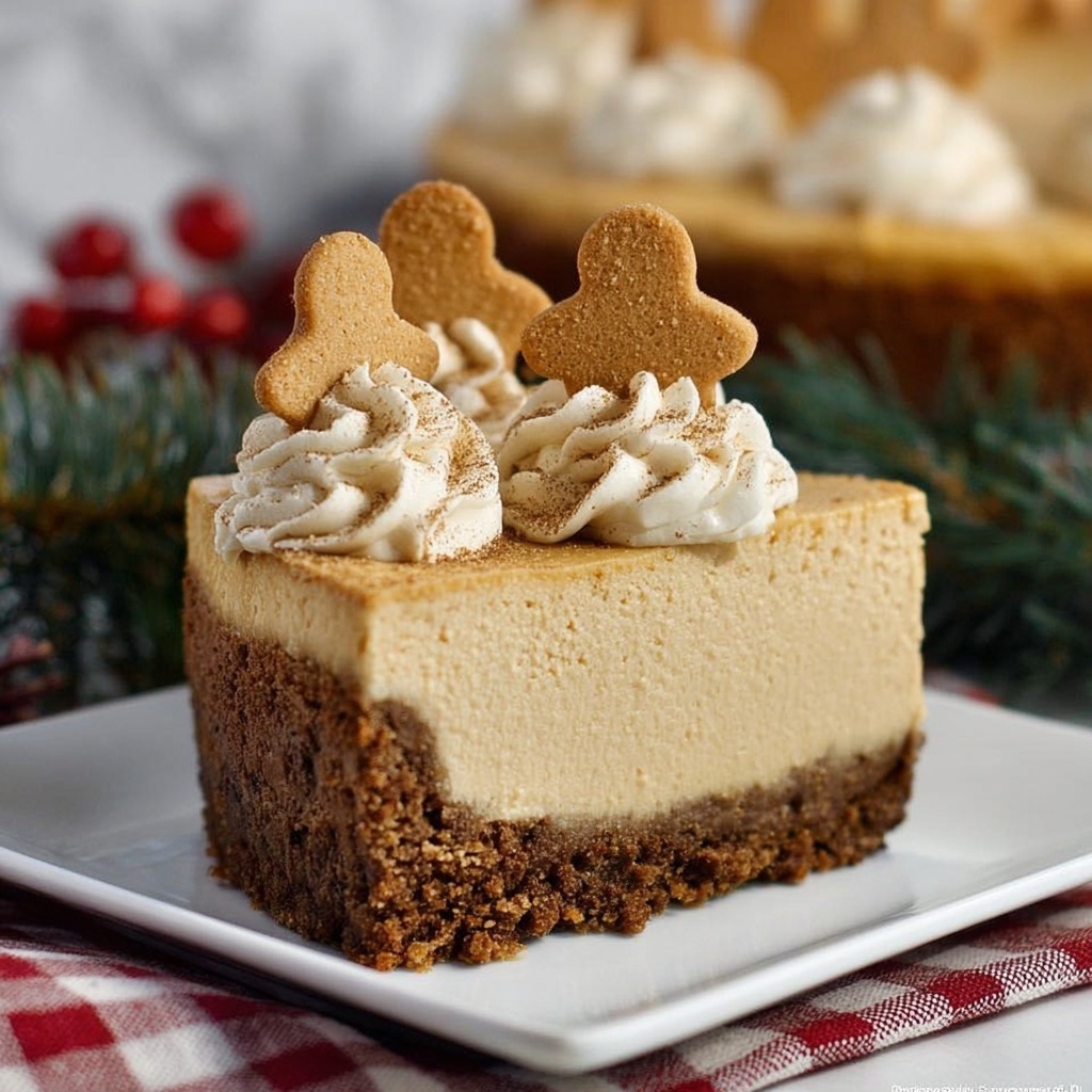 Gingerbread Cheesecake Recipe - Recipe Image