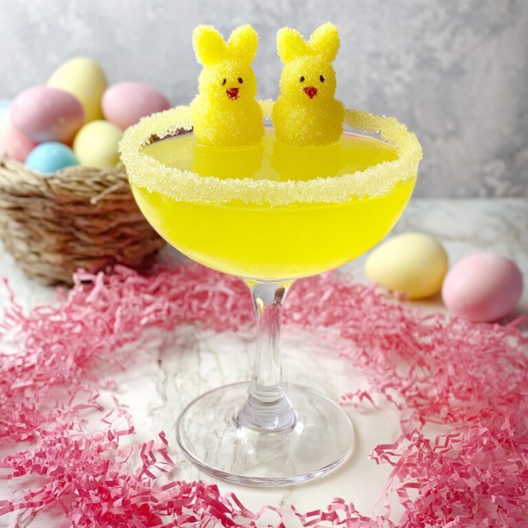 Easter Peeps Martini Recipe