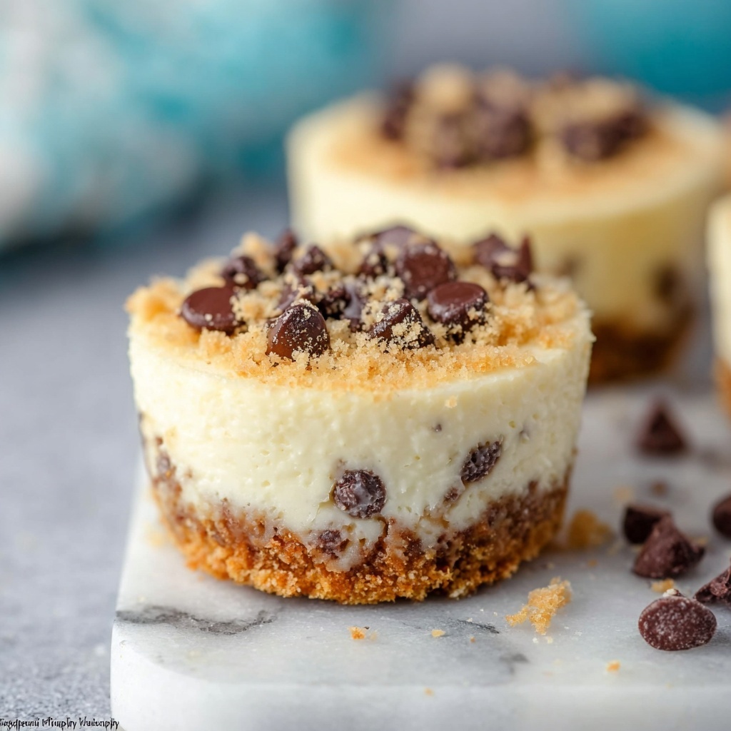 Chocolate Chip Cheesecake Cupcakes Recipe - Recipe Image
