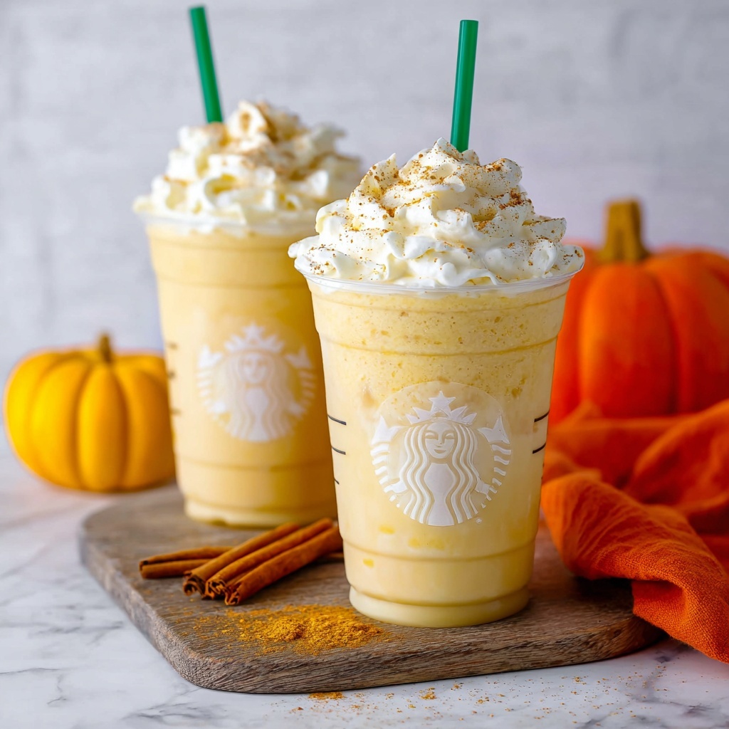 Pumpkin Spice Frappuccino Recipe - Recipe Image