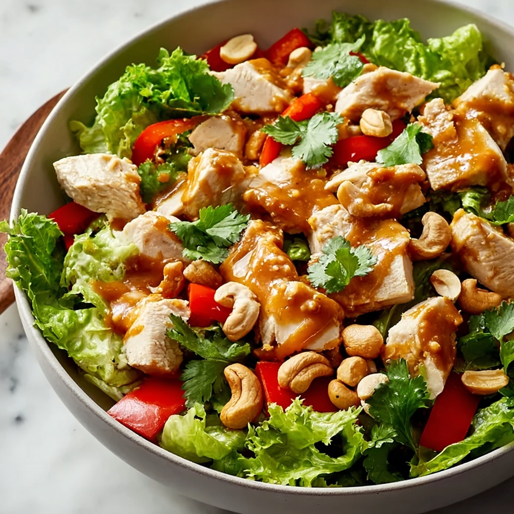 Easy Chicken Cashew Crunch Salad Recipe - Recipe Image