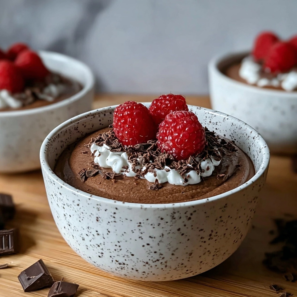 Deliciously Easy Low-Carb Chocolate Cottage Cheese Mousse Recipe - Recipe Image