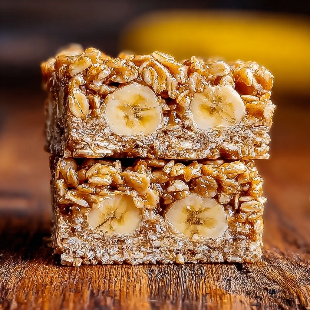 Irresistible Banana Oatmeal Bars for Your Best Snack Ever Recipe - Recipe Image