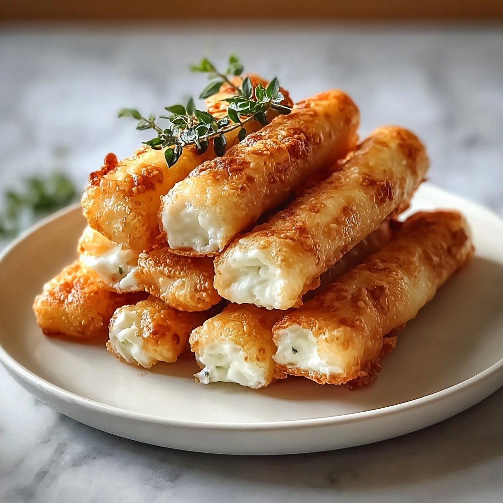 Irresistible Cottage Cheese Cheese Sticks Recipe - Recipe Image