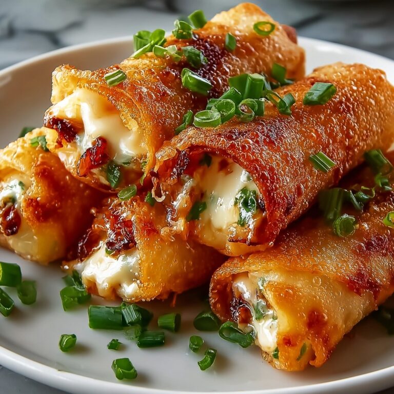 Crispy Bacon Jalapeno Popper Eggrolls Recipe