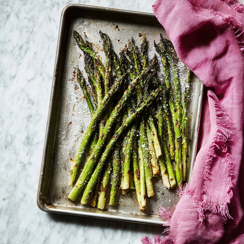 Garlic Parmesan Roasted Asparagus Recipe - Recipe Image