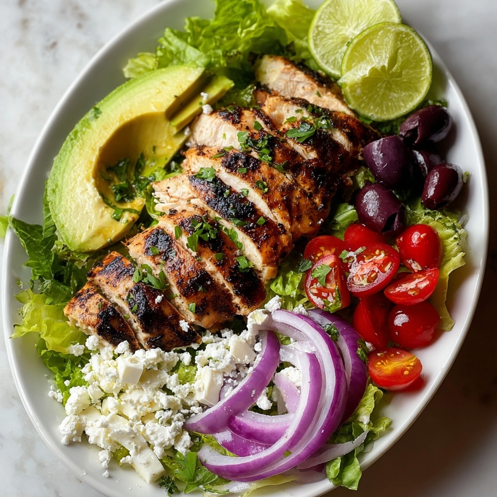Peruvian Grilled Chicken Salad Recipe - Recipe Image