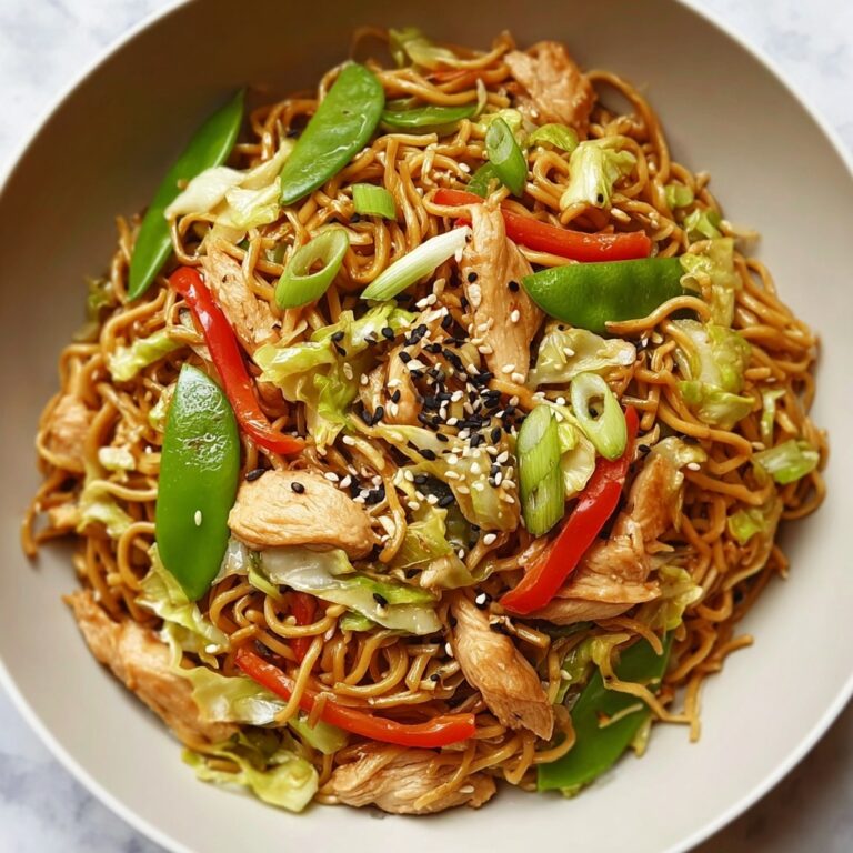 Homemade Chicken Chow Mein Recipe