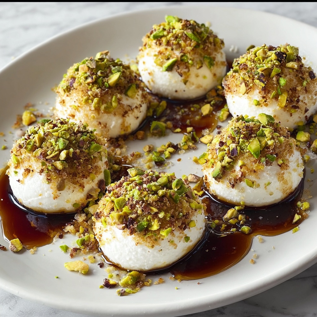 Ricotta Pistachio Honey Bites Recipe - Recipe Image