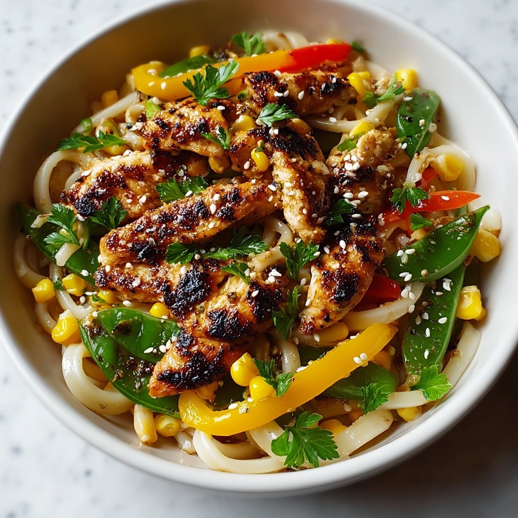 Honey Pepper Chicken Pasta Recipe - Recipe Image
