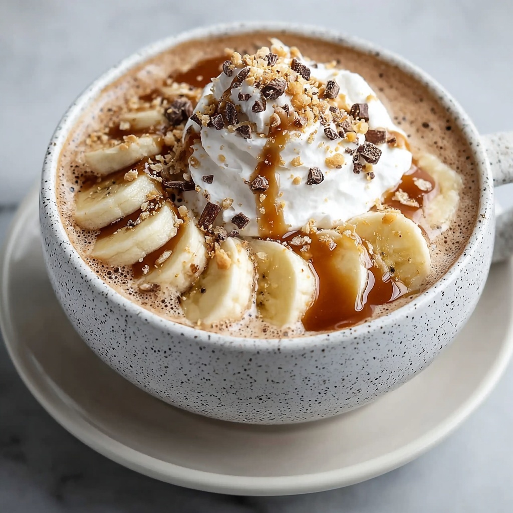 Creamy Banana Peanut Butter Coffee Smoothie Recipe - Recipe Image