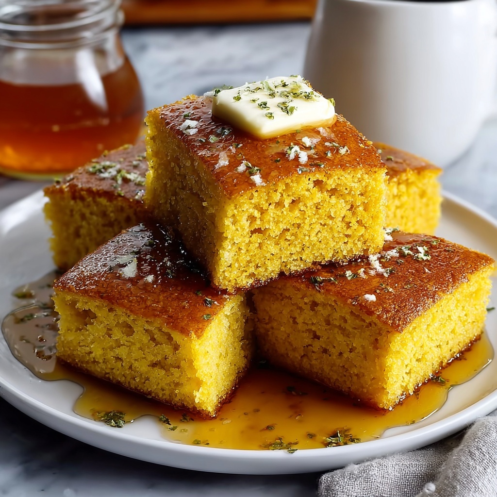 Honey Butter Cornbread Recipe - Recipe Image