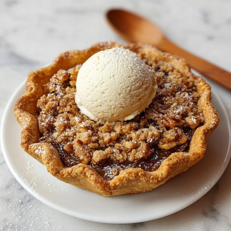 Bourbon Pumpkin Pie with Salted Brown-Butter Pecan Streusel Recipe