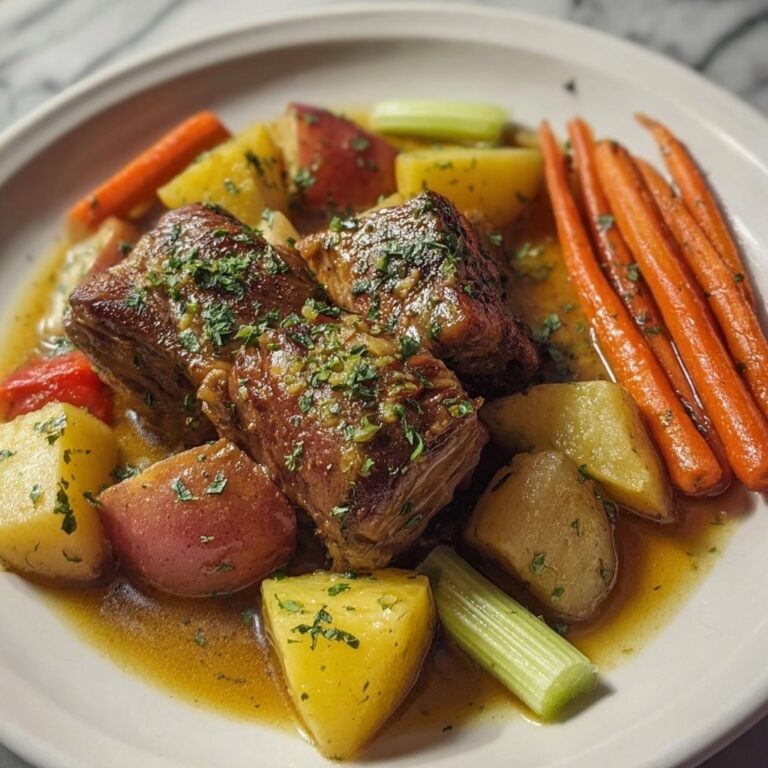 Crockpot Chicken Thigh Pot Roast Recipe
