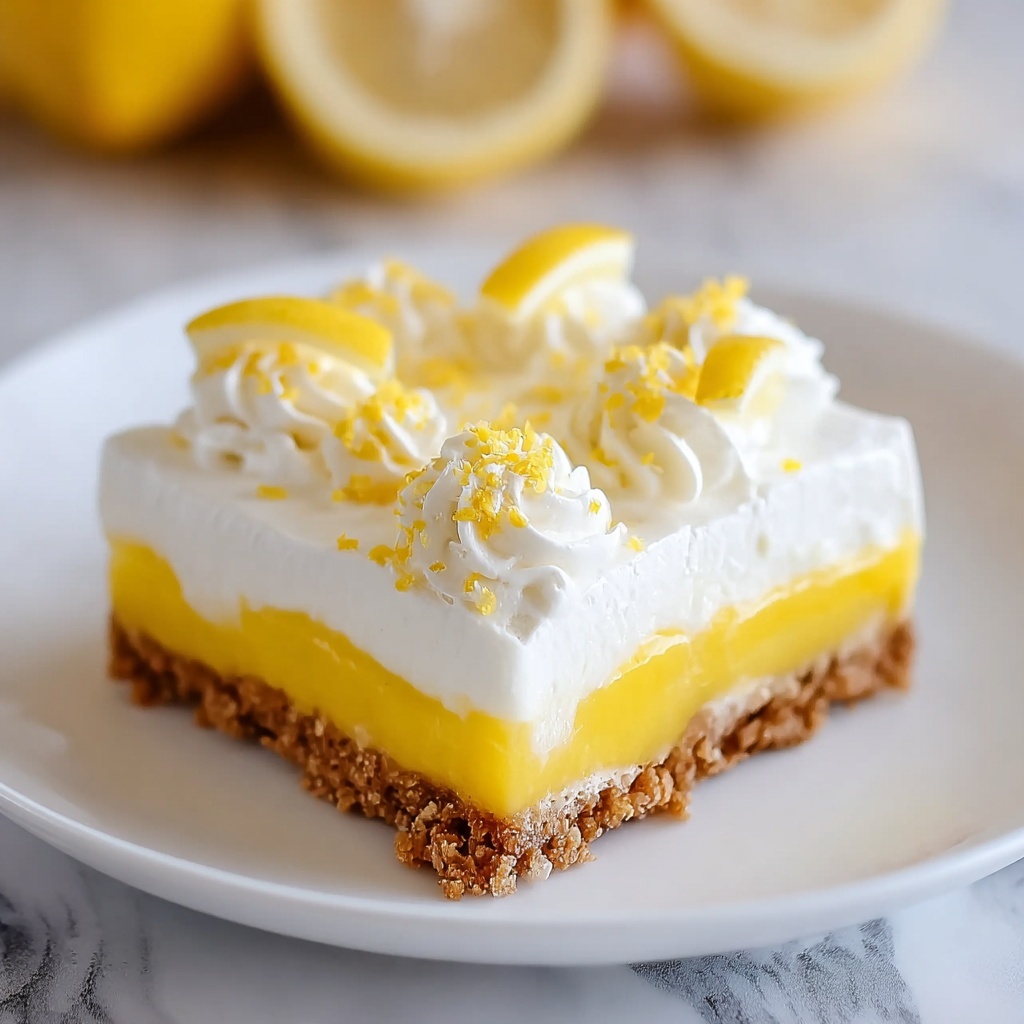 Heavenly Lemon Oreo Dessert Recipe - Recipe Image