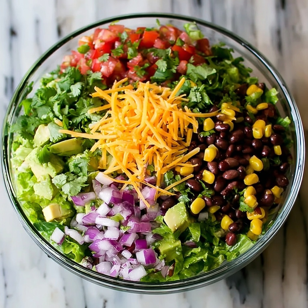 Cowboy Salad with Smokey BBQ Lime Dressing Recipe - Recipe Image