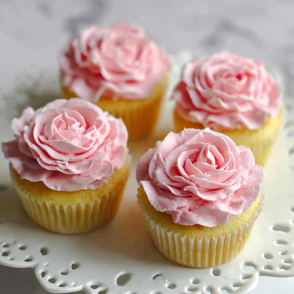 Rose Cupcakes Recipe - Recipe Image