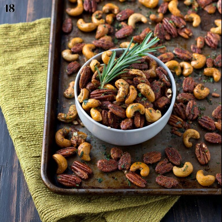 Chipotle and Rosemary Spiced Nuts Recipe