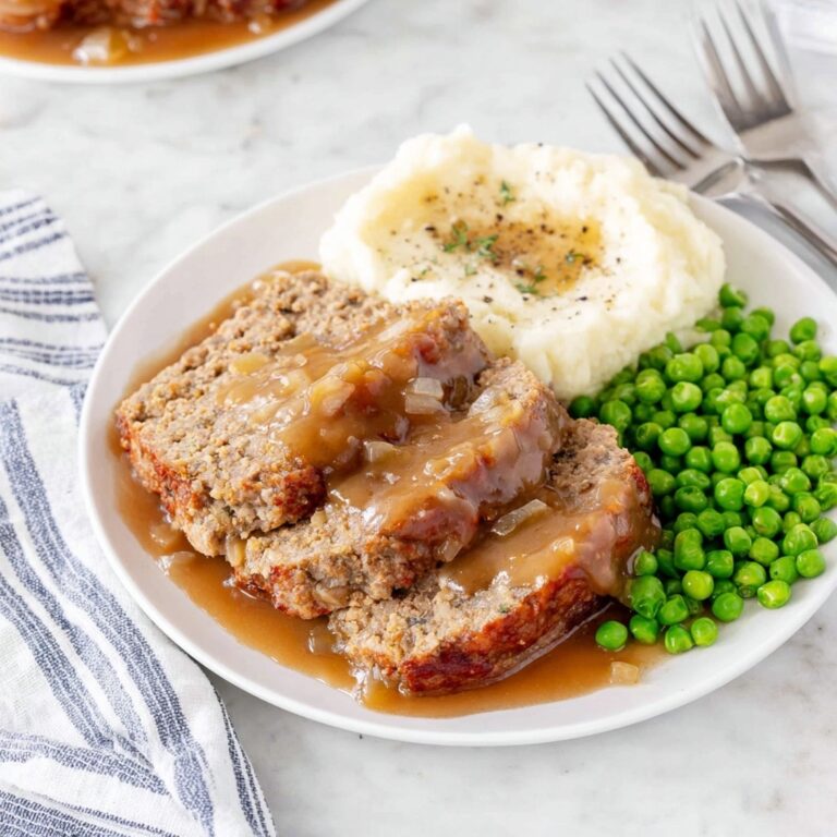 Crockpot Cubed Steak with French Onion Gravy Recipe