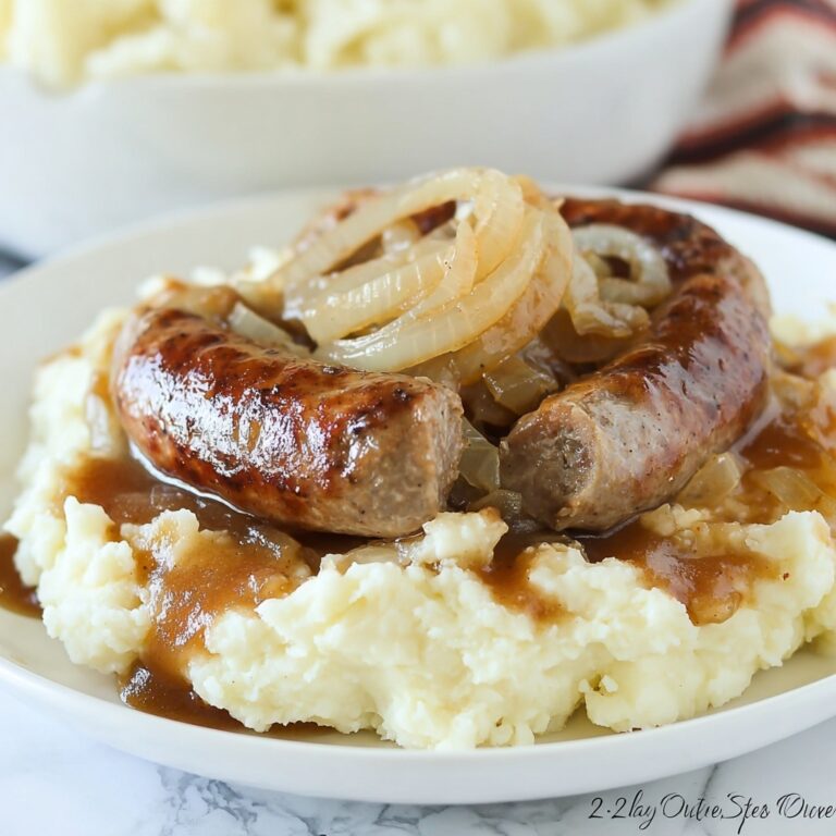 How to Make Bangers and Mash Recipe