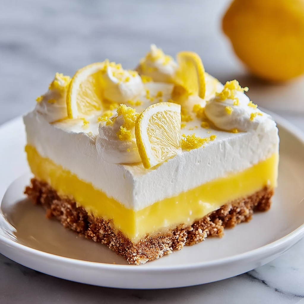 Heavenly Lemon Oreo Dessert Recipe - Recipe Image