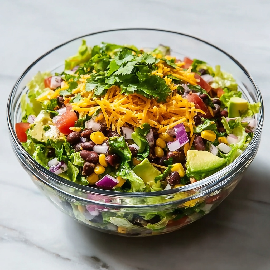 Cowboy Salad with Smokey BBQ Lime Dressing Recipe - Recipe Image