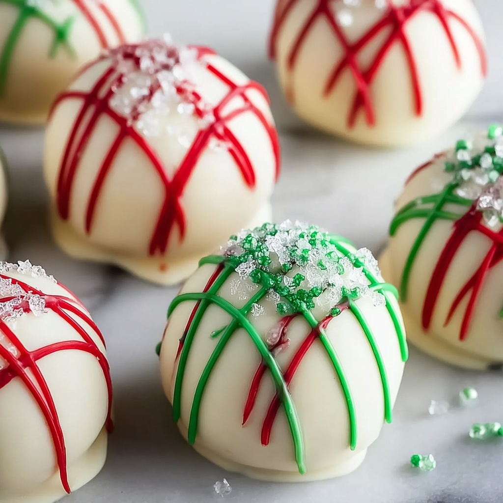 Christmas Tree Cake Truffles Recipe - Recipe Image