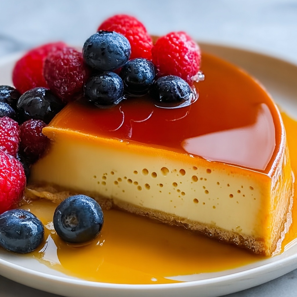 Creamy Caramel Flan Recipe - Recipe Image