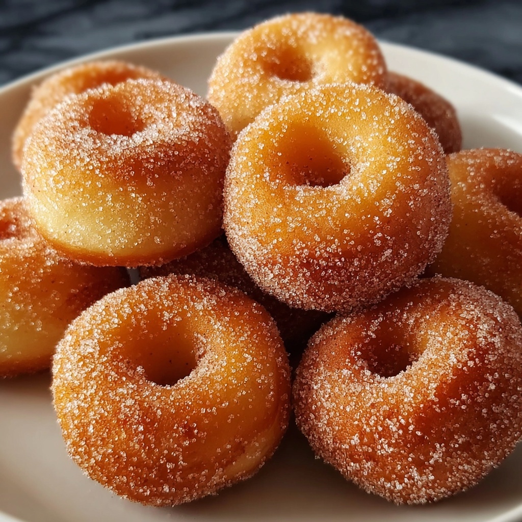 Mochi Doughnuts | Korean Chapssal Donuts Recipe - Recipe Image