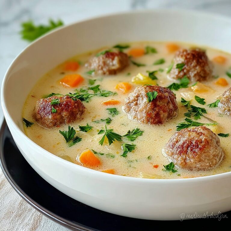 Delicious Swedish Meatball Soup Recipe