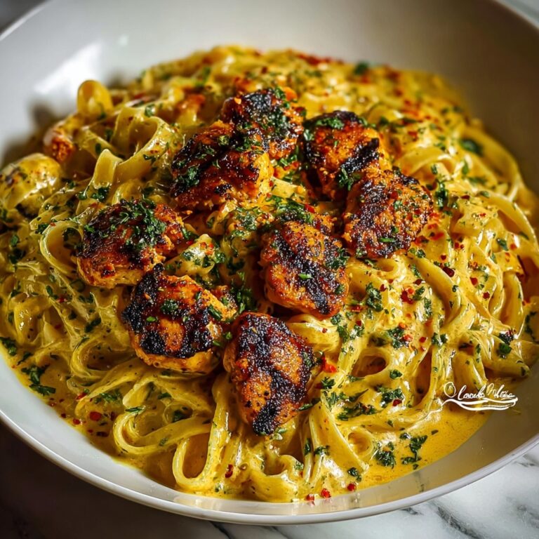 Indulgent Velveeta Chicken Linguine with Spicy Cajun Alfredo Recipe