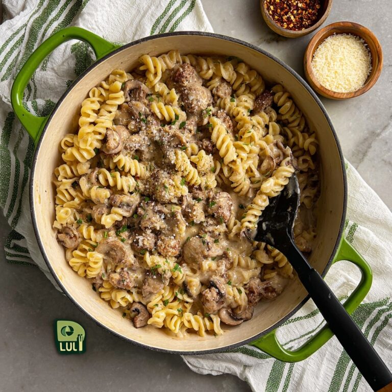 Creamy Sausage Gemelli Pasta Recipe