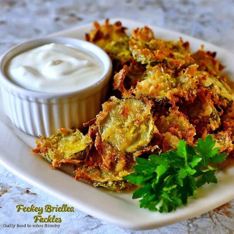 Baked “Fried” Pickles Recipe