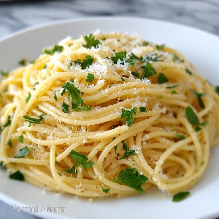 Garlic Buttered Noodles Recipe