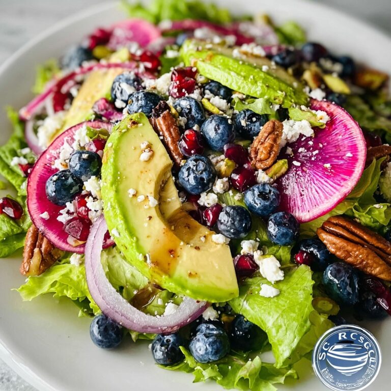 Blueberry Pistachio Spring Salad Recipe